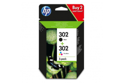 HP č.302, X4D37AE multipack originální cartridge