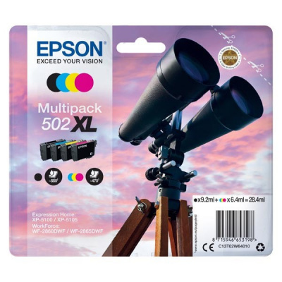 Epson 502XL T02W640 CMYK sada originální cartridge