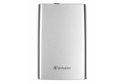 Verbatim externí pevný disk, Store N Go, 2.5", USB 3.0 (3.2 Gen 1), 1TB, 53071, stříbrný