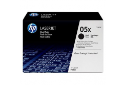 HP 05X CE505XD dvojbalení černý originální toner