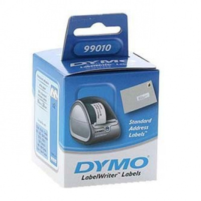 Dymo 99010, S0722370, 28mm x 89mm, bílé, adresní papírové štítky