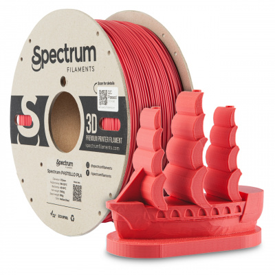 Spectrum 3D filament, Pastello PLA, 1,75mm, 1000g, 80899, HOLLAND RED