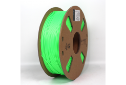 GEMBIRD 3D filament, PLA, 1,75mm, 1000g, 3DP-PLA1.75-01-FG,  fluorescentní, zelená