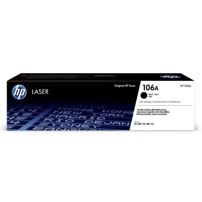 HP 106A W1106A černý (black) originální toner