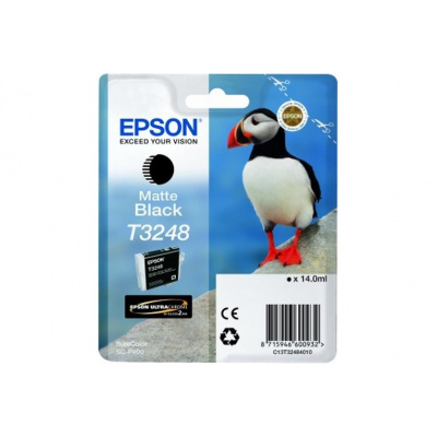 Epson T32484010 matná černá (matte black) originální cartridge