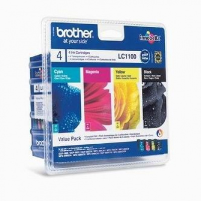 Brother LC-1100VALBP, sada originální cartridge