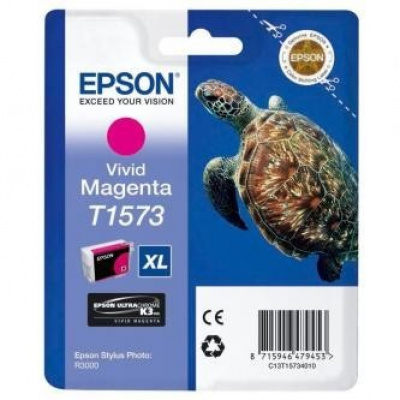 Epson T15734010 purpurová (magenta) originální cartridge