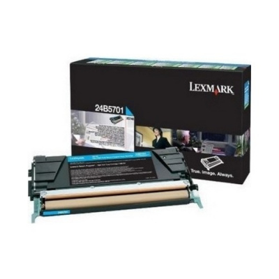 Lexmark 24B5579 azurový (cyan) originální toner