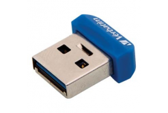 Verbatim USB flash disk, USB 3.0, 64GB, Nano, Store N Stay, modrý, 98711, USB A