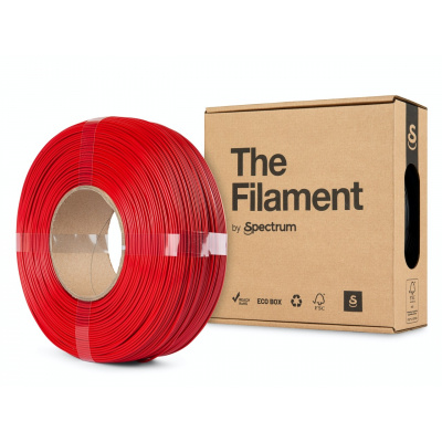 "The Filament" by Spectrum TF-24061, ReFill PETG, 1.75mm, TECHNICAL RED, 1kg