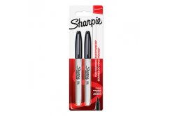 Sharpie 1985860, popisovač Fine, černý, 2ks, 0.9mm, permanentní, blistr