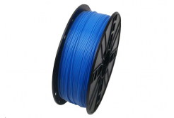 GEMBIRD 3D filament, PLA, 1,75mm, 1000g, 3DP-PLA1.75-01-FB,  fluorescentní, modrá