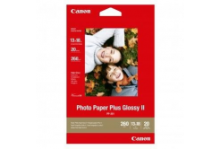 Canon 2311B018 Photo Paper Plus Glossy, foto papír, lesklý, bílý, 13x18cm, 5x7", 275 g/m2, 20 ks, P