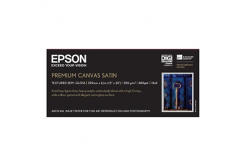 Epson 330/6.1/PremierArtt WaterResistant Canvas Satin Roll, saténový, 13", C13S041845, 350 g/m2, papír, 330mmx 6.1m, bílý