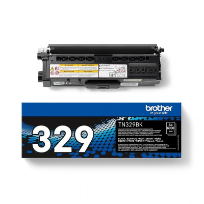 Brother TN-329BK černý (black) originální toner