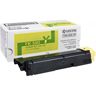 Kyocera Mita TK-580Y žlutý (yellow) originální toner