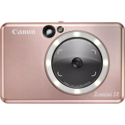 Canon Zoemini S2 mini 4519C006 kapesní tiskárna, růžovo/zlatá