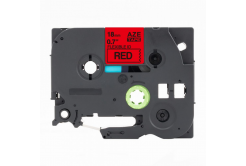 Kompatibilní páska s Brother TZ-FX441 / TZe-FX441,18mm x 8m, flexi, černý tisk / červený podklad